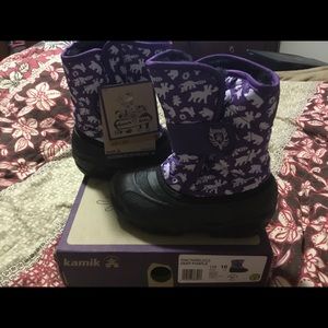 kamik Snowbug 3 Winter Snowboots Sz 10/EUR 27 BN